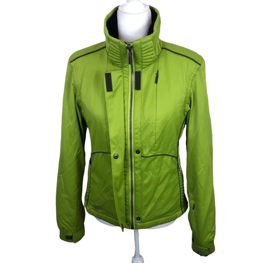 Spyder XTL Monarch Lime Green Jacket Coat in size 8